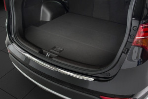 Achterbumperbeschermer | geschikt voor Hyundai Santa Fe III 2013- | RVS