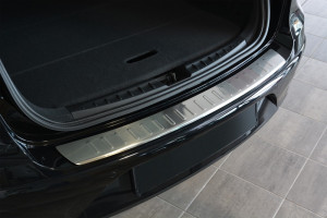 Achterbumperbeschermer | geschikt voor Seat Altea XL 2006- RVS ribbed