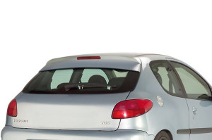 Achterraamspoiler geschikt voor Peugeot 206 Hatchback 1998-2010 ABS