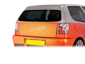 Achterraamspoiler geschikt voor VW Polo 3 Typ 6N Hatchback / Hatchback 1