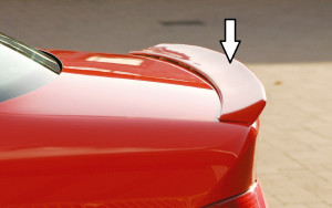 Rieger achterklepspoiler | A4 (B5): 11.94-98, 99-12.00 - Lim. | stuk ongespoten pu-rim | Rieger Tuning