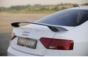 Rieger achterspoiler | A5 (B8/B81): 06.07-07.11 (tot Facelift), 10.11- (vanaf Facelift) - Coupé, Cabrio A5 S5 (B8/B81): 06.07-07.11 (tot Facelift), 10.11- (vanaf Facelift) - Coupé, Cabrio | stuk ongespoten pu-rim | Rieger Tuning