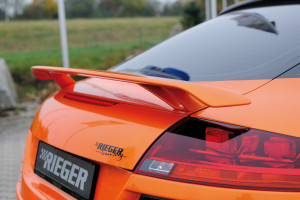 Achterspoiler Audi TT RS (8J) | TT (8J) - Coupé, Roadster    TT RS (8J) - Coupé, Roadster | stuk ongespoten pu-rim | Rieger Tuning