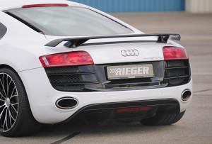 Achterbumper ombouwkit V10-Look | R8 (42) - Coupe, Spyder |   | Rieger Tuning