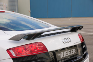 Rieger achterspoiler | R8 (42): 04.07- - Coupe, Spyder | stuk carbon carbon | Rieger Tuning