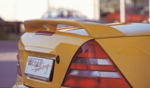 Rieger achterspoiler | SLK-Klasse (R170): 09.96-12.00, 01.01- | stuk ongespoten abs | Rieger Tuning