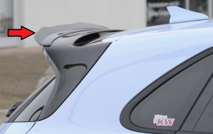 Rieger dakspoiler | geschikt voor Hyundai | i30 N / i30 N-Performance (PDE) 2017- 5d hat. | stuk ongespoten ABS | Rieger Tuning