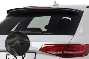 Achterspoiler | Audi | A3 Sportback 13-16 5d hat. / A3 Sportback 16-20 5d hat. | 8V | ABS-kunststof | zwart Glanzend