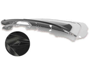 Achterspoiler | geschikt voor Audi | A4 Avant 08-11 5d sta. / A4 Avant 11-15 5d sta. | B8 type 8K | ABS-kunststof | zwart Glanzend