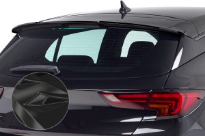 Achterspoiler | geschikt voor Opel | Astra 15-19 5d hat. / Astra 19- 5d hat. | type K | zwart Glanzend