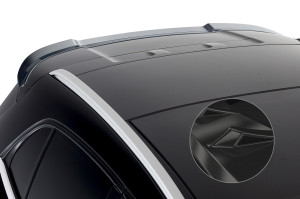 Achterspoiler | geschikt voor Mercedes-Benz | GLA-klasse 14-17 5d hat. / GLA-klasse 17-20 5d hat. X156 | zwart Glanzend