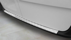Achterbumperbeschermer | geschikt voor Mercedes-Benz | Sprinter 18- 4d bes. | Aluminium
