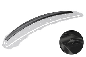 Achterspoiler | geschikt voor Mini | Coupé 11-15 3d cou. R58 | ABS-kunststof | zwart Glanzend