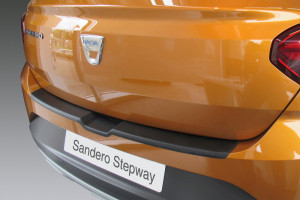 Achterbumperbeschermer | geschikt voor Dacia | Sandero 21- 5d hat. / Sandero Stepway 21- 5d hat. | type DJF | ABS-kunststof | RGM