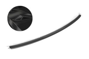 Achterspoiler | geschikt voor Mercedes-Benz | C-klasse Sportcoupé 04-08 3d cou. / C-klasse Sports Coupé 01-04 3d cou. | ABS-kunststof | Glanzend zwart