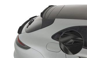 Achterspoiler | geschikt voor Porsche | Panamera Sport Turismo 17-20 5d sta. / Panamera Sport Turismo 20- 5d sta. | type 971 | onder achterruit | ABS-kunststof | Glanzend zwart