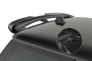 Achterspoiler | geschikt voor Mini | 06-10 3d hat. R56 / 10-14 3d hat. R56 | John Cooper Works | ABS-kunststof | Glanzend zwart