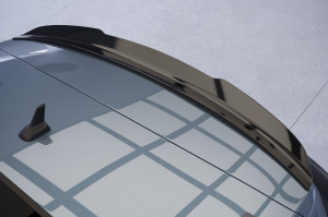 Achterspoiler | geschikt voor Skoda | Karoq 18-22 5d suv. / Karoq 22- 5d suv. | ABS-kunststof | Glanzend zwart