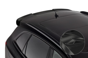 Achterspoiler | geschikt voor Audi | Q5 12-17 5d suv. | type 8R | S-Line / SQ5 | ABS-kunststof | Glanzend zwart