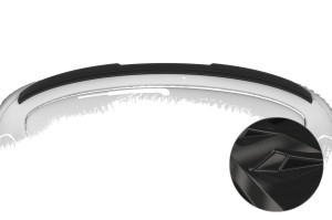 Achterspoiler | geschikt voor Audi | Q5 12-17 5d suv. | type 8R | ook S-Line / SQ5 | onder achterruit | ABS-kunststof | Glanzend zwart