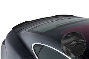 Achterspoiler | geschikt voor Porsche | Taycan 19- 5d hat. | ABS-kunststof | Glanzend zwart