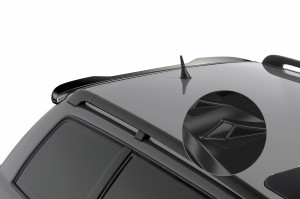 Achterspoiler | geschikt voor Audi | A4 Avant 96-99 5d sta. / A4 Avant 99-01 5d sta. | type 8D5 | ABS-kunststof | Glanzend zwart