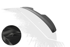 Achterspoiler | geschikt voor Skoda | Fabia Combi 15-18 5d sta. / Fabia Combi 18-21 5d sta. | ABS-kunststof | Glanzend zwart