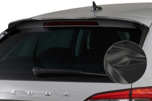 Achterspoiler | geschikt voor Skoda | Scala 19- 5d hat. | ABS-kunststof | Glanzend zwart