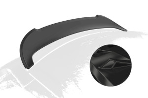 Achterspoiler | geschikt voor Porsche | Cayman 05-09 3d cou. | type 987c | pre-facelift | ABS-kunststof | Glanzend zwart