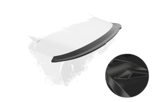 Achterspoiler | geschikt voor Mercedes-Benz | EQA 21- 5d suv. | type H243 | ABS-kunststof | Glanzend zwart