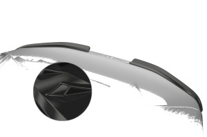Achterspoiler | geschikt voor Ferrari | F8 Spider 20- 2d Cab. / F8 Tributo 20- 2d cou. | ABS-kunststof | Glanzend zwart