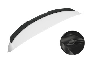 Achterspoiler | Renault | Zoe 13-16 5d hat. / Zoe 16-19 5d hat. / Zoe 19- 5d hat. | ABS-kunststof | Glanzend zwart