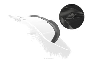 Achterspoiler | geschikt voor Ford | Mondeo Wagon 14-19 5d sta. / Mondeo Wagon 19-22 5d sta. | ST-Line | type BA7 | ABS-kunststof | Glanzend zwart