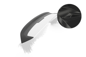 Achterspoiler | geschikt voor Volkswagen | Polo 14-17 3d hat. / Polo 14-17 5d hat. | GTI | type 6C | ABS-kunststof | Glanzend zwart