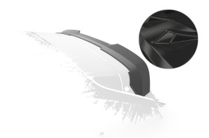 Achterspoiler | geschikt voor Volkswagen | Taigo 21- 5d hat. | type CS | ABS-kunststof | Glanzend zwart