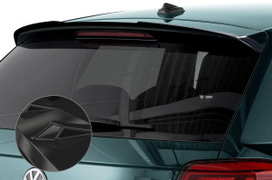 Achterspoiler | geschikt voor Volkswagen | Polo 17- 5d hat. | 2G | type AW | ABS-kunststof | zwart Glanzend