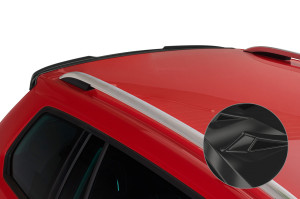 Achterspoiler | geschikt voor Volkswagen | Golf Variant 13-17 5d sta. / Golf Variant 17-20 5d sta. | VII | discrete versie | ABS-kunststof | zwart Glanzend