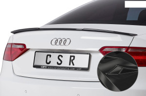 Achterspoiler | geschikt voor Audi | A5 Coupé 07-11 2d cou. / A5 Coupé 11-16 2d cou. | 8T | ABS-kunststof | zwart Glanzend