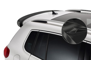 Achterspoiler | geschikt voor Volkswagen | Tiguan 07-11 5d suv. / Tiguan 11-16 5d suv. | 5N | ABS-kunststof | zwart Glanzend