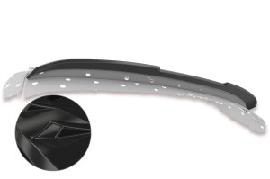 Achterspoiler | geschikt voor Seat | Exeo ST 09-12 5d sta. | type 3R | ABS-kunststof | zwart Glanzend
