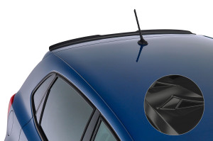 Achterspoiler | geschikt voor Volkswagen | Polo 09-14 3d hat. / Polo 09-14 5d hat. / Polo 14-17 3d hat. / Polo 14-17 5d hat. | type 6R / 6C | ABS-kunststof | zwart Glanzend