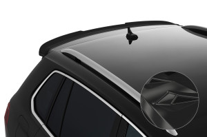 Achterspoiler | geschikt voor Volkswagen | Tiguan 16-20 5d suv. | type AD1 | ABS-kunststof | zwart Glanzend