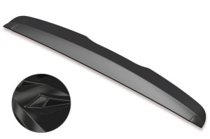Achterspoiler | geschikt voor Volkswagen | Touran 03-06 5d mpv. / Touran 06-10 5d mpv. | ook Touran GP | ABS-kunststof | zwart Glanzend