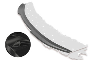 Achterspoiler | geschikt voor Ford | Mondeo 07-10 4d sed. / Mondeo 07-10 5d hat. / Mondeo 10-14 4d sed. / Mondeo 10-14 5d hat. | MK4 | type BA7 | ABS-kunststof | zwart Glanzend