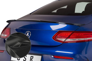Achterspoiler | geschikt voor Mercedes-Benz | C-klasse Coupé 15-18 2d cou. / C-klasse Coupé 18- 2d cou. | ABS-kunststof | zwart Glanzend