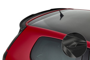 Achterspoiler | geschikt voor Volkswagen | Golf 03-08 3d hat. / Golf 03-08 5d hat. | GTI / R32 | ABS-kunststof | zwart Glanzend