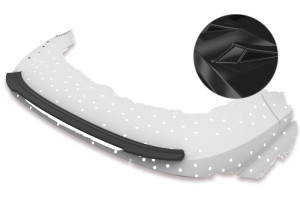Achterspoiler | geschikt voor BMW | 6-serie 04-07 2d cou. E63 / 6-serie 07-11 2d cou. E63 LCI / 6-serie Cabrio 04-07 2d cab. E64 / 6-serie Cabrio 07-11 2d cab. E64 LCI | ABS-kunststof | zwart Glanzend