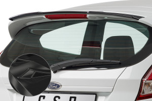 Achterspoiler | geschikt voor Ford | Fiesta 08-12 3d hat. / Fiesta 08-12 5d hat. / Fiesta 12-17 3d hat. / Fiesta 12-17 5d hat. | MK7 | ST / ST-Line | ABS-kunststof | zwart Glanzend