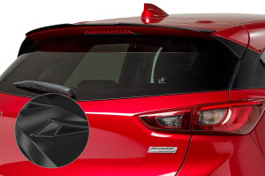 Achterspoiler | geschikt voor Mazda | CX-3 15-18 5d suv. / CX-3 18- 5d suv. | ABS-kunststof | zwart Glanzend