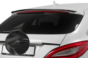 Achterspoiler | geschikt voor Mercedes-Benz | CLS-klasse Shooting Brake 12-14 5d sta. / CLS-klasse Shooting Brake 14-18 5d sta. | X218 | AMG-Line | ABS-kunststof | zwart Glanzend